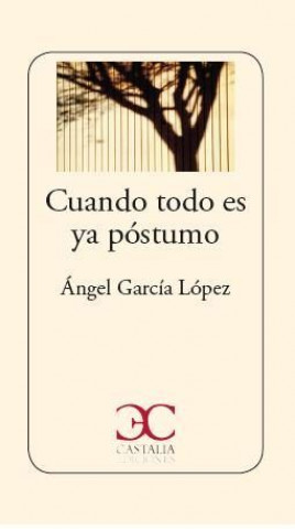 Книга CUANDO TODO YA ES POSTUMO GARCIA LOPEZ AN