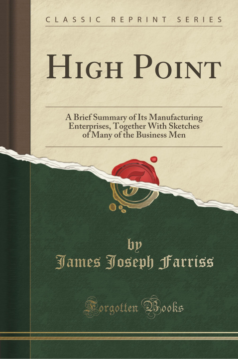 Kniha High Point James Joseph Farriss