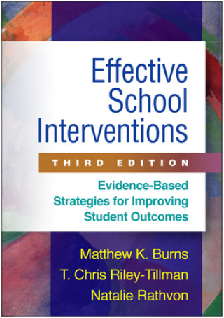 Knjiga Effective School Interventions Matthew K. Burns