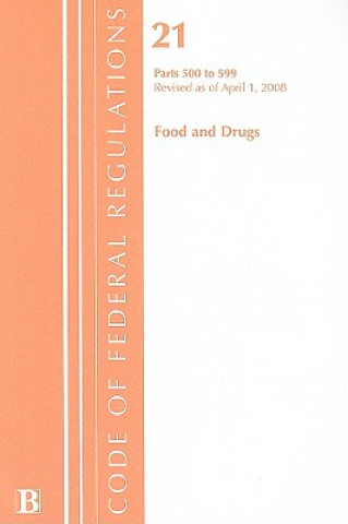 Carte Food and Drugs: Part 500 to 599 Office of the Federal Register