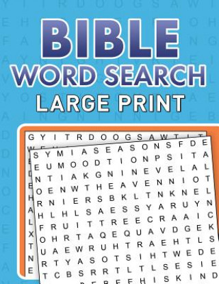 Książka Bible Word Searches Large Print Compiled by Barbour Staff