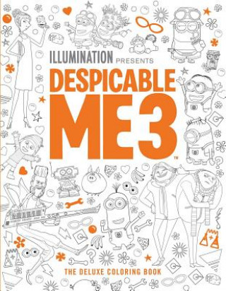 Kniha Despicable Me 3: The Deluxe Coloring Book Insight Editor