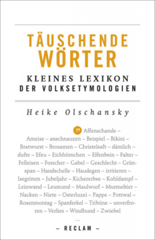 Buch Täuschende Wörter Heike Olschansky