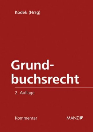 Kniha Grundbuchsrecht Georg E. Kodek