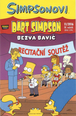 Carte Bart Simpson Bezva bavič collegium
