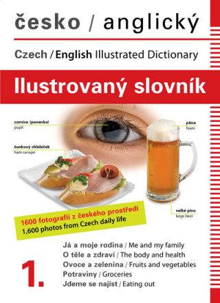 Książka Česko-anglický ilustrovaný slovník 1. Dolanská Hrachová Jana