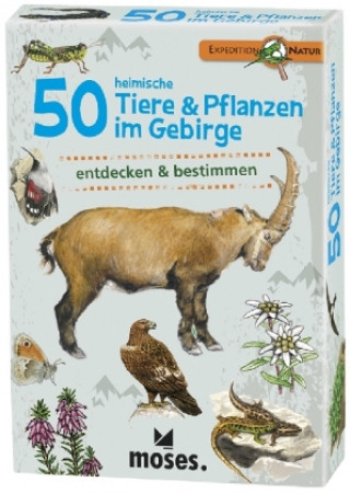 Játék 50 heimische Tiere & Pflanzen im Gebirge Carola von Kessel
