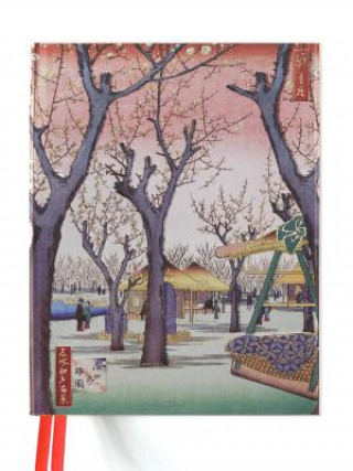 Naptár/Határidőnapló Hiroshige: Plum Garden (Blank Sketch Book) Flame Tree
