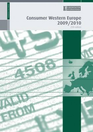 Kniha Consumer Western Europe 25 2009 Euromonitor International