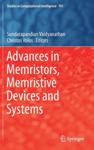 Kniha Advances in Memristors, Memristive Devices and Systems Sundarapandian Vaidyanathan