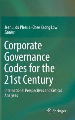 Książka Corporate Governance Codes for the 21st Century Jean J. du Plessis