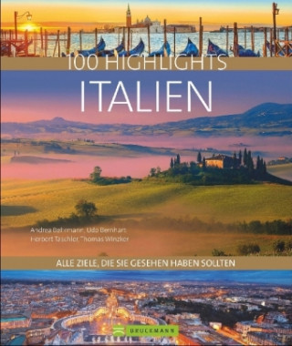 Könyv 100 Highlights Italien Hans Günther Meurer