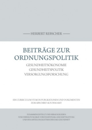 Libro Beiträge zur Ordnungspolitik Verwaltungsrat DAK-Gesundheit