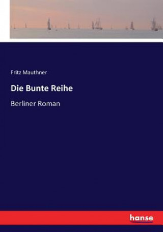 Knjiga Bunte Reihe FRITZ MAUTHNER