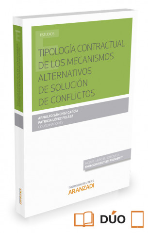 Kniha Tipología contractual de los mecanismos alternativos de solución de conflictos (Papel + e-book) 