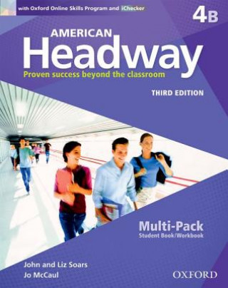 Kniha American Headway: Four: Multi-Pack B with Online Skills and iChecker John and Liz Soars