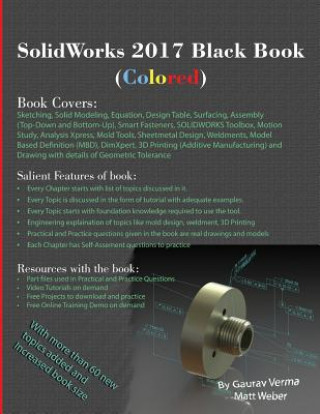 Kniha SolidWorks 2017 Black Book (Colored) Gaurav Verma