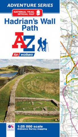 Carte Hadrian's Wall Path Adventure Atlas 