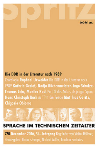 Książka Die DDR in der Literatur nach 1989 Norbert Miller