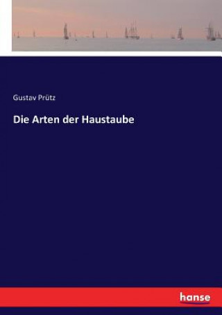 Książka Arten der Haustaube Gustav Prütz