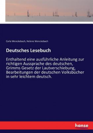 Carte Deutsches Lesebuch Carla Wenckebach
