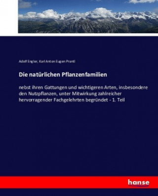 Buch Die naturlichen Pflanzenfamilien Adolf Engler