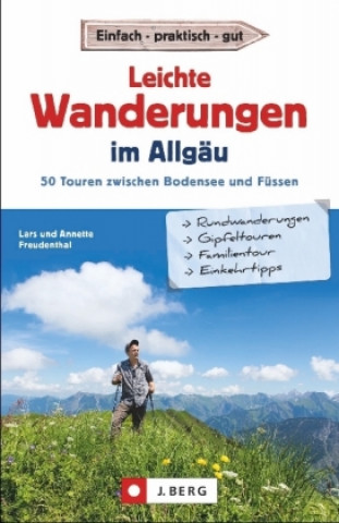 Kniha Leichte Wanderungen im Allgäu Lars Freudenthal