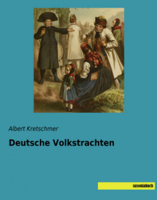 Carte Deutsche Volkstrachten Albert Kretschmer