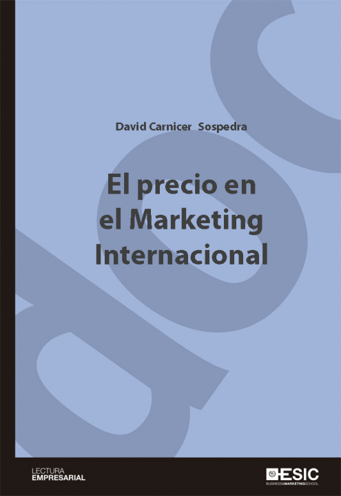 Книга El precio en el marketing internacional David Carnicer Sospedra