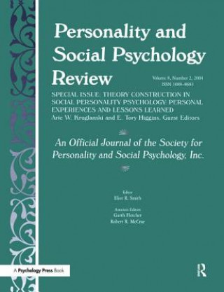 Kniha Theory Construction in Social Personality Psychology 