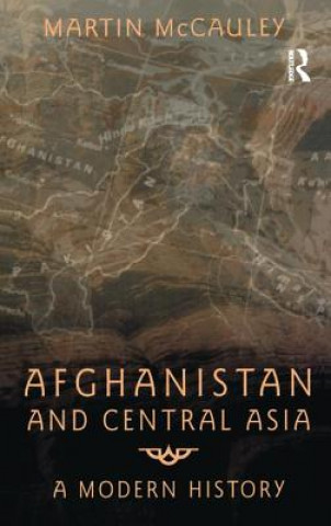Carte Afghanistan and Central Asia MCCAULEY