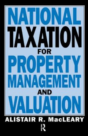 Könyv National Taxation for Property Management and Valuation MACLEARY