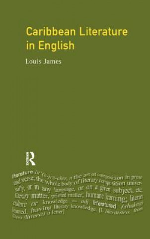 Kniha Caribbean Literature in English JAMES