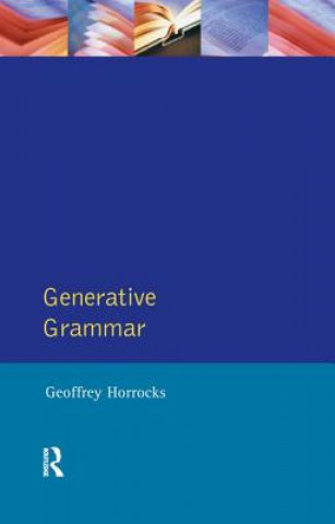 Kniha Generative Grammar HORROCKS