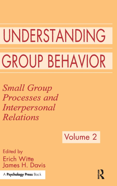 Book Understanding Group Behavior Erich H. Witte