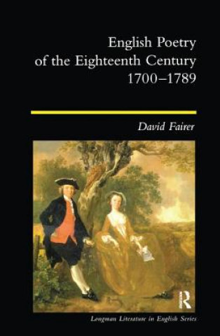 Carte English Poetry of the Eighteenth Century, 1700-1789 FAIRER