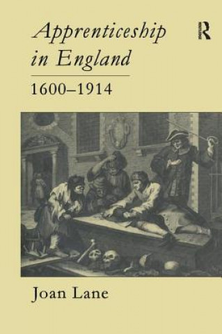 Könyv Apprenticeship In England, 1600-1914 LANE