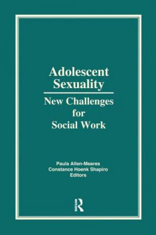 Kniha Adolescent Sexuality Shapiro