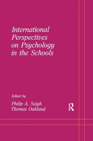 Könyv International Perspectives on Psychology in the Schools 