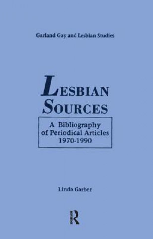 Könyv Lesbian Sources GARBER