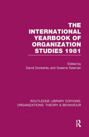 Kniha International Yearbook of Organization Studies 1981 (RLE: Organizations) 