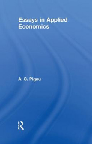 Buch Essays in Apllied Econimics PIGOU