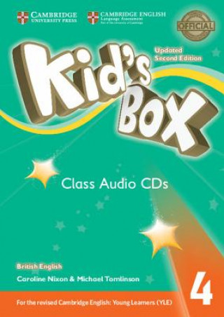 Аудио Kid's Box Level 4 Class Audio CDs (3) British English Caroline Nixon