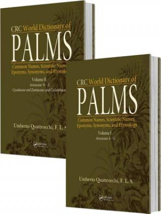 Kniha CRC World Dictionary of Palms QUATTROCCHI