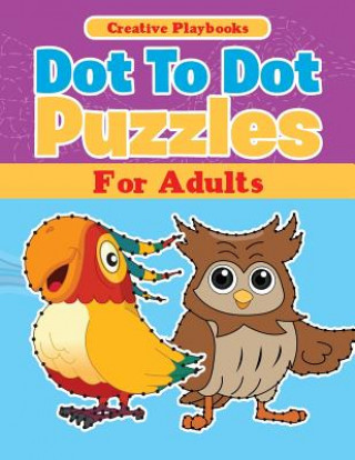 Book Dot to Dot Puzzles for Adults CREATIVE PLAYBOOKS