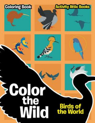 Libro Color the Wild ACTIVITY ATTIC BOOKS