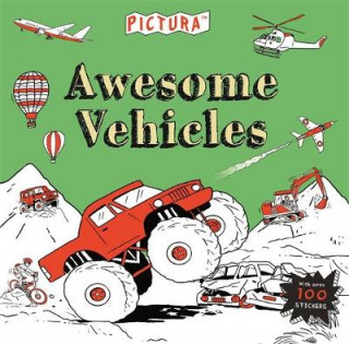 Книга Pictura Puzzles Awesome Vehicles Mandy Archer