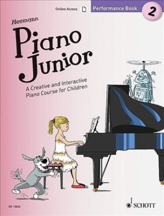 Kniha Piano Junior Performance Hans-Gunter Heumann