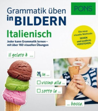 Kniha PONS Grammatik üben in Bildern Italienisch 
