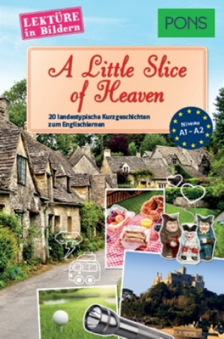 Kniha PONS Lektüre in Bildern Englisch - A Little Slice of Heaven Dominic Butler